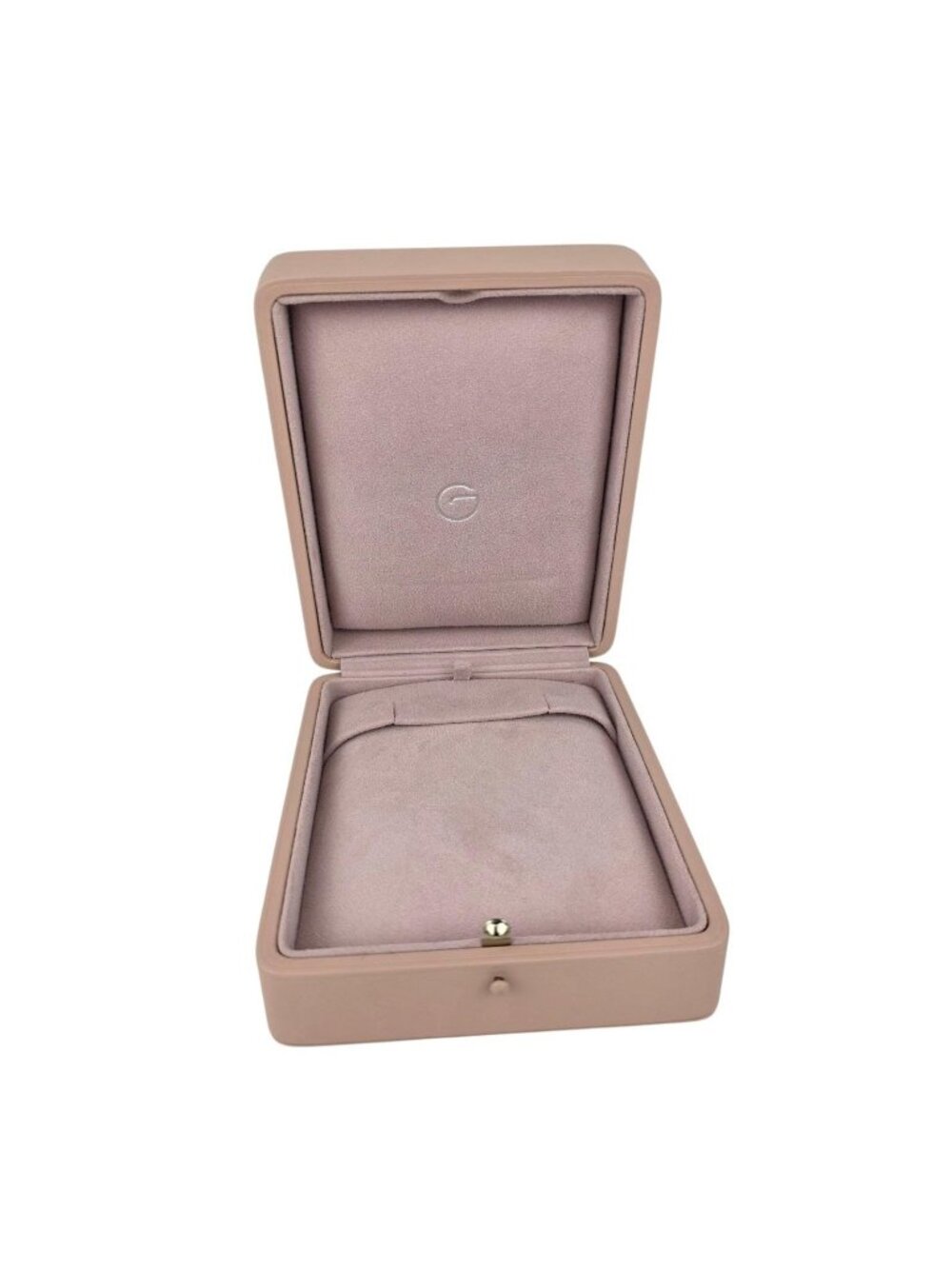 Bergdorf Goodman Pink Storage Jewelry Gift Box & Case 5.75" x 4.5" x 2"